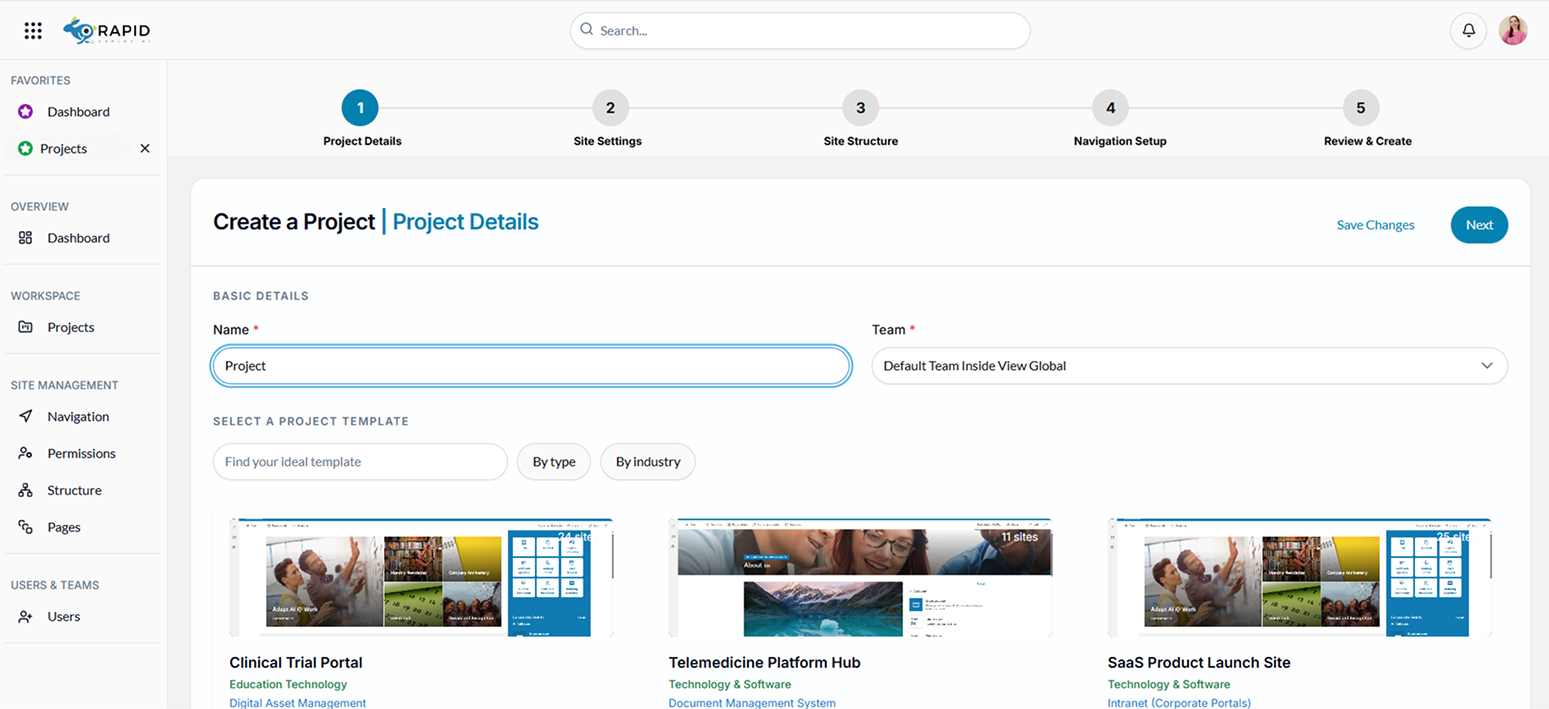 rapid ui