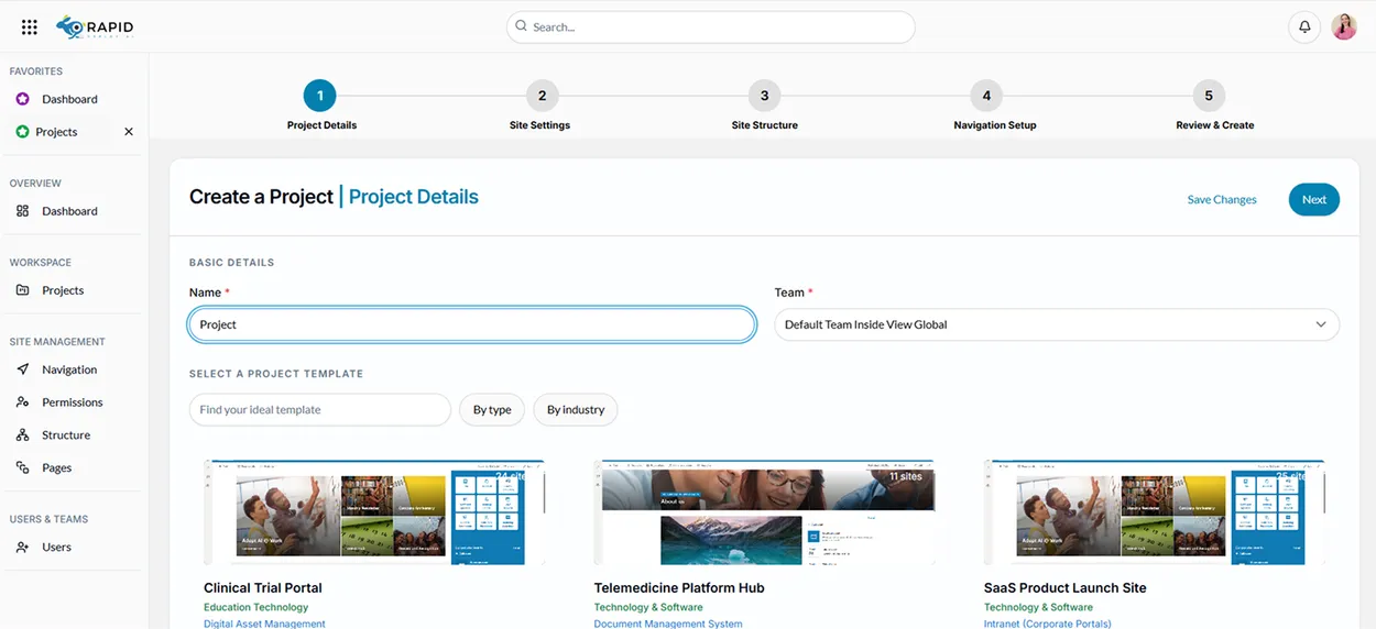 rapid ui